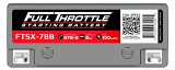 FullRiver Battery FTSX-7BB Full Throttle AGM Starting Battery