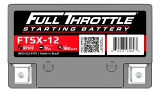 FullRiver Battery FTSX-12 Full Throttle AGM Starting Battery  UTVS0105803