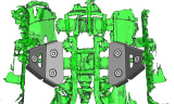 Rival Powersports CFMoto CForce 400 / 500 / 400L / 500L GEN2 Plastic Front A Arm Guards  UTVS0107370