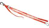 Moose Offroad Universal Tie-Down Straps w/ Soft Tie & Carabiner (Pair)  UTVS0108557-MAIN