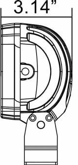 Vision X 4.7″ Square Utility Market Xtreme  UTVS0108636-MAIN