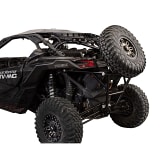 Tusk Can-Am Maverick X3 Rear Bumper, Cargo Rack, and Spare Tire Carrier