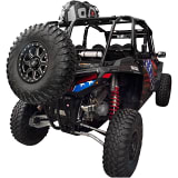 Tusk 2019-2023 Polaris RZR XP 1000 / XP4 1000 / XP Turbo / XP4 Turbo UTV Rear Bumper, Cargo Rack, and Spare Tire Carrier  UTVS0109812