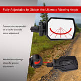 Tusk Low Profile Roll Cage Clamp Pivot Folding Mirror Kit  UTVS0110724