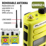 Rugged Radios High Visibility GMR2 PLUS Emergency Radio Bundle  UTVS0110730
