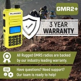 Rugged Radios High Visibility GMR2 PLUS Emergency Radio Bundle  UTVS0110730