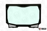 Moto Armor 2020-2024 Polaris RZR Pro XP / Turbo R / Pro R Full Glass Windshield for Voodoo Rider Cage