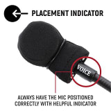 Rugged Radios 3C NASCAR with Mic and 3.5mm Jack Cord Helmet Kit