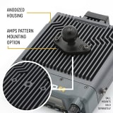 Rugged Radios Rambler G4 GMRS Band Mobile Radio with Stealth Antenna - Radio Kit Lite  UTVS0111731