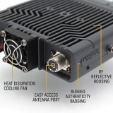 Rugged Radios Rambler G4 GMRS Band Mobile Radio with Stealth Antenna - Radio Kit Lite  UTVS0111731