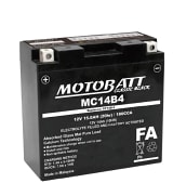 Motobatt Batteries MC14B4 Replacement Classic AGM Battery  UTVS0112546