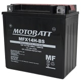 Motobatt Batteries MFX14H-BS Replacement MF AGM Battery  UTVS0112579