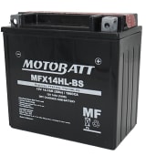 Motobatt Batteries MFX14HL-BS Replacement MF AGM Battery  UTVS0112581