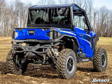 SuperATV Polaris General 1000 Rear Glass Windshield  UTVS0112751-MAIN