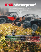 Kemimoto 28" RGB Bluetooth Sound Bar for Golf Carts  UTVS0113230