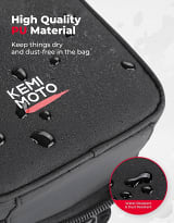 Kemimoto Polaris RZR 900 / Trail S 1000 / XP Turbo S Armrest Safe Console Storage Bag  UTVS0113442