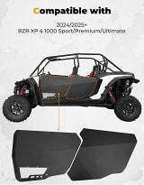 Kemimoto 2024-2025 Polaris RZR XP 4 1000 Aluminum Half Kemimoto 2024-2025 Polaris RZR XP 4 1000 Aluminum Half
