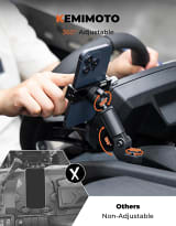 Kemimoto Can-Am Maverick X3 / Max 360° Adjustable CNC Phone Mount  UTVS0113818