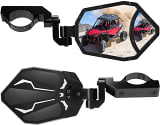 Kemimoto UTV 1.6"-2" Rear View Side Mirrors  UTVS0114178
