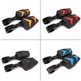 Kemimoto Polaris RZR Color Side View Mirrors for 1.75" Roll Bar  UTVS0114365