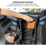 Kemimoto 2020-2023 Polaris RZR PRO XP / 4 Center Shoulder Bag & Universal Rear View Side Mirrors  UTVS0114905