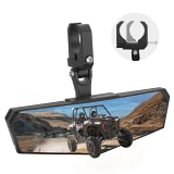 Kemimoto UTV Side Mirrors & Race Convex Mirror for 1.75-2" Roll Bars  UTVS0114944