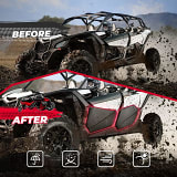Kemimoto Can-Am Maverick X3 MAX Front Lower Door Panels & Extended Fender Flares  UTVS0115037