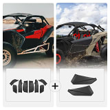 Kemimoto Can-Am Maverick X3 Front Lower Doors & Extended Fender Flares  UTVS0115047