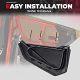 Kemimoto Can-Am Maverick X3 Front Lower Doors & Extended Fender Flares  UTVS0115047