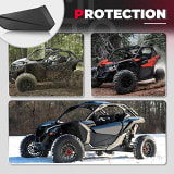 Kemimoto Can-Am Maverick X3 Front Lower Doors & Extended Fender Flares  UTVS0115047