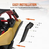 Kemimoto Can-Am Maverick X3 Fender Flares & Nerf Bars  UTVS0115053