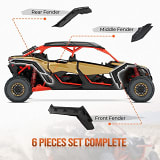 Kemimoto Can-Am Maverick X3 Fender Flares & Nerf Bars  UTVS0115053