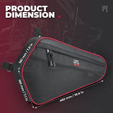 Kemimoto Polaris RZR Lower Door Storage Bag & Rear Side Door Bags  UTVS0115149
