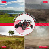 Kemimoto Can-Am Maverick X3 / Sport / Trail / Commander Roof Ram Air Kit  UTVS0115179