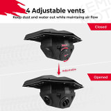 Kemimoto Can-Am Maverick X3 / Sport / Trail / Commander Roof Ram Air Kit  UTVS0115179