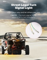 Kemimoto Polaris RZR Pro XP / 4 RGB Turn Signal Light / Fang Light  UTVS0115293