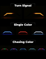 Kemimoto Polaris RZR Pro XP / 4 RGB Turn Signal Light / Fang Light  UTVS0115293