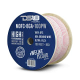 DS18 Audio Marine Grade Tinned 100% Copper OFC Power Wire 8-GA 100 Feet  UTVS0116546