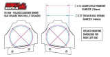 SSV Works 2015-2024 Polaris Slingshot Behind the Head 6.5" Speaker Pods  UTVS0117737