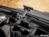 SuperATV Polaris Ranger XP Kinetic Scratch-Resistant Flip Windshield  UTVS0119333