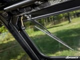 SuperATV Polaris General XP 1000 Flip-Down Glass Windshield  UTVS0119409-MAIN