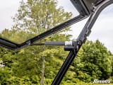 SuperATV Kawasaki Ridge MaxDrive Power Flip Windshield  UTVS0119430