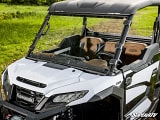 SuperATV Kawasaki Ridge Full Windshield  UTVS0119484-MAIN