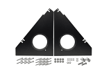 UTV Stereo Polaris Ranger 1500 Front Overhead Speaker Adapters (Pair)  UTVS0121850
