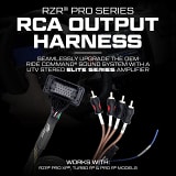 UTV Stereo Polaris RZR Pro Series Ride Command Front & Rear RCA Output with Speaker Wire & RemoteV  UTVS0122515-MAIN