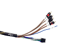 UTV Stereo Polaris RZR Pro Series Ride Command Front & Rear RCA Output with Speaker Wire & RemoteV  UTVS0122515-MAIN