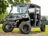 SuperATV Can-Am Defender HD5 MaxDrive Power Flip Glass Windshield  UTVS0122897-MAIN
