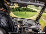 SuperATV Can-Am Defender HD5 MaxDrive Power Flip Glass Windshield  UTVS0122897-MAIN