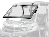 SuperATV Can-Am Defender HD9 MaxDrive Power Flip Glass Windshield  UTVS0123005-MAIN