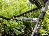 SuperATV Can-Am Defender HD9 MaxDrive Power Flip Glass Windshield  UTVS0123005-MAIN